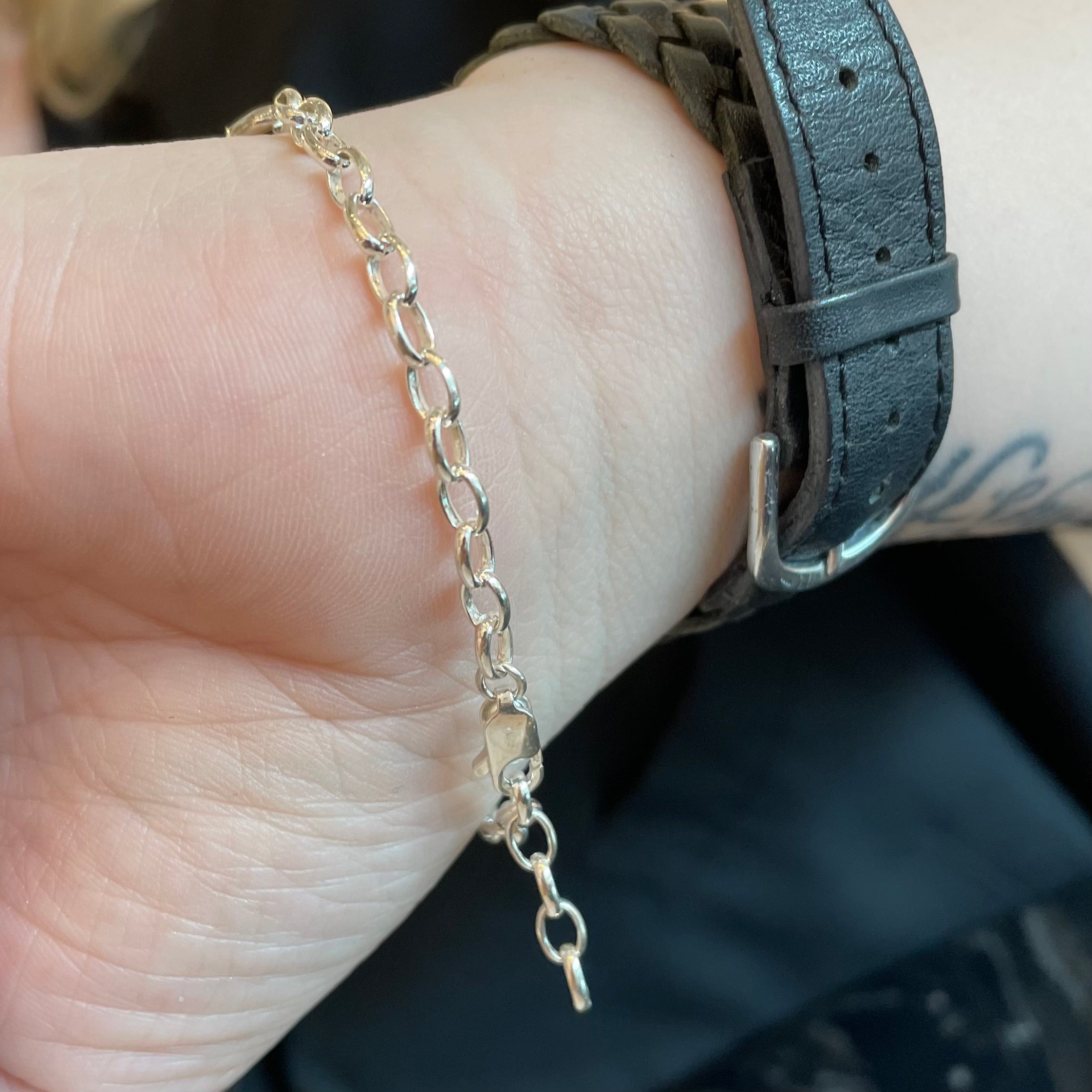 Silver links Amy Delson bracelet