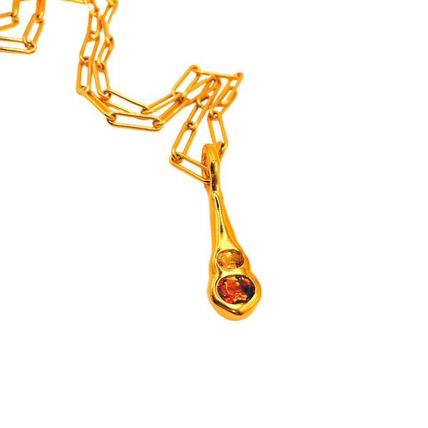 Amy Delson Citrine Necklace