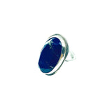 Amy Delson Lapis Lazuli Ring set in Sterling Silver