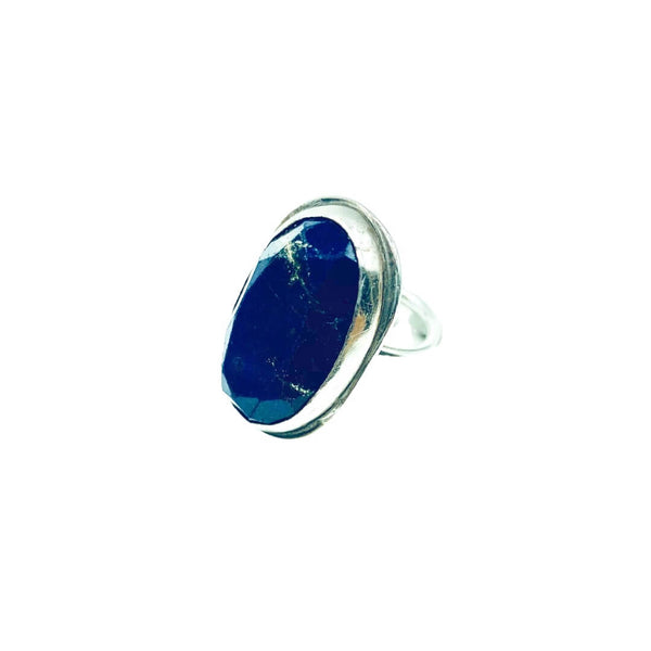 Amy Delson Lapis Lazuli Ring set in Sterling Silver