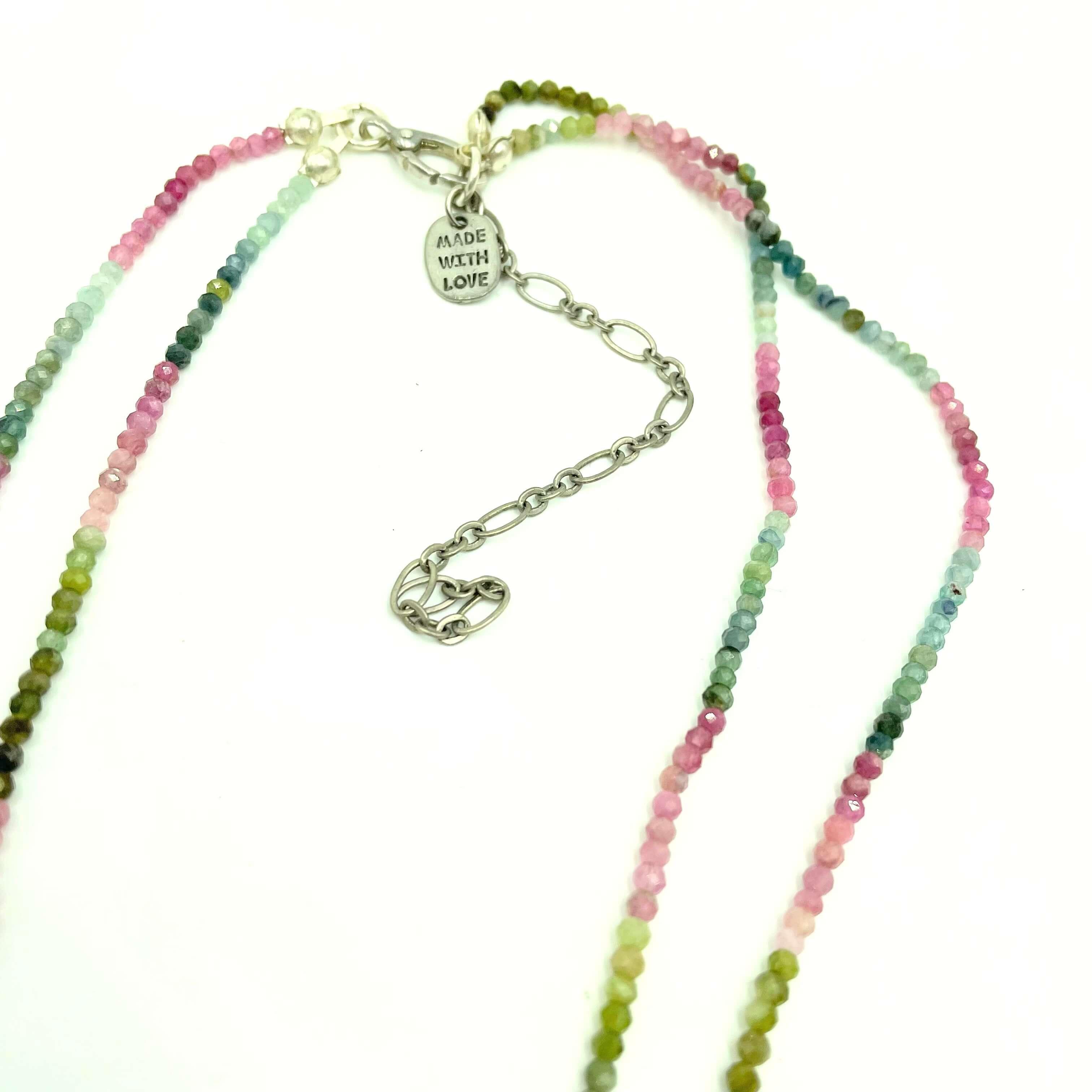 opal and tourmaline necklace