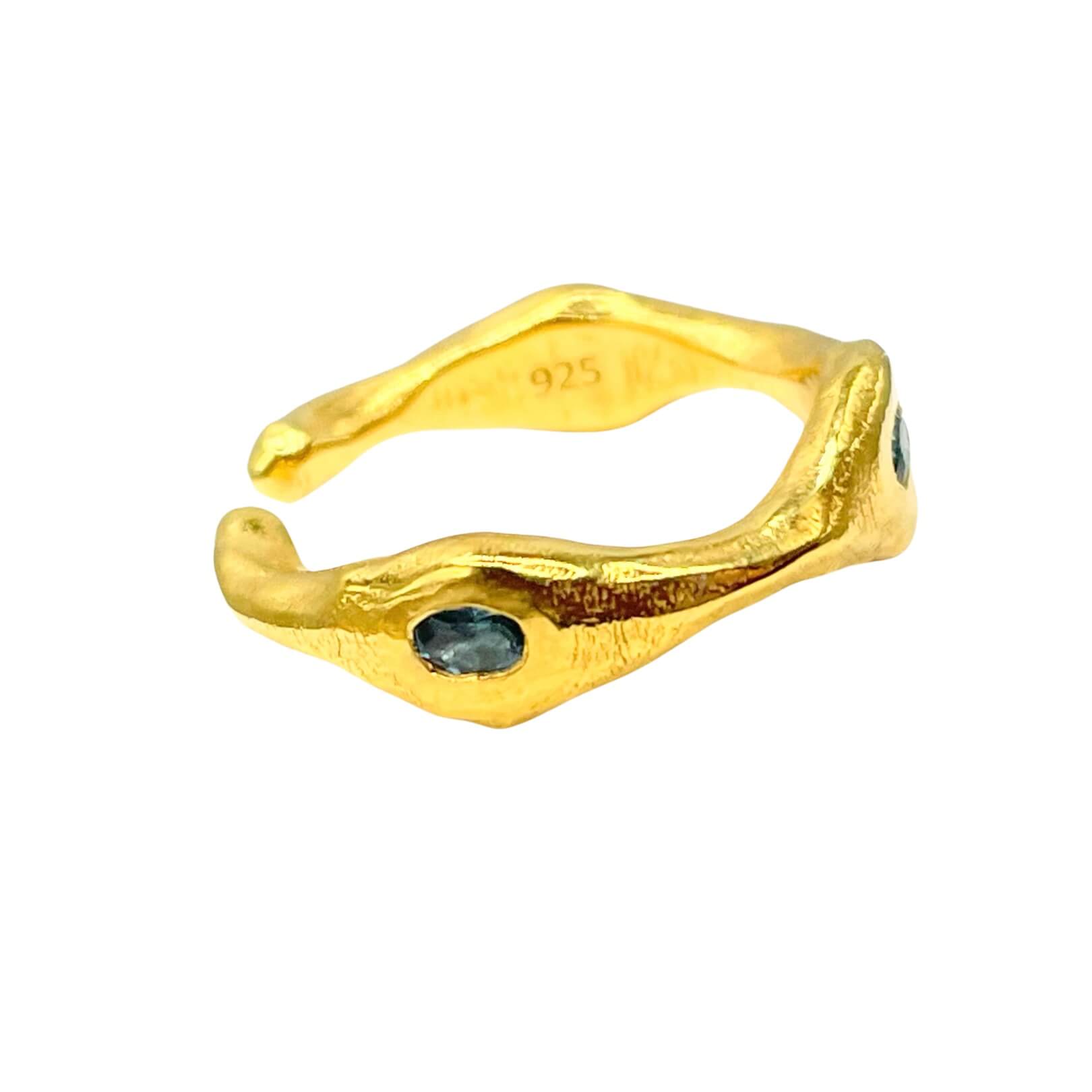 Ear Cuff Blue Topaz Gold Vermeil
Amy Delson Jewelry