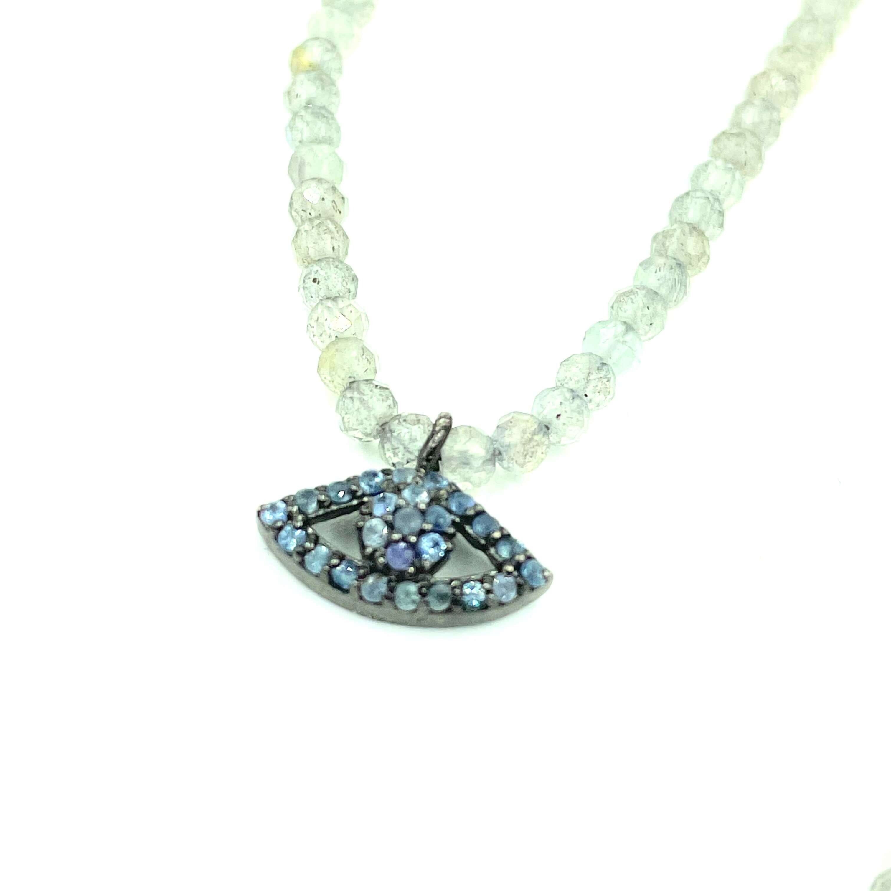 Amy Delson Evie Eye Diamond necklace