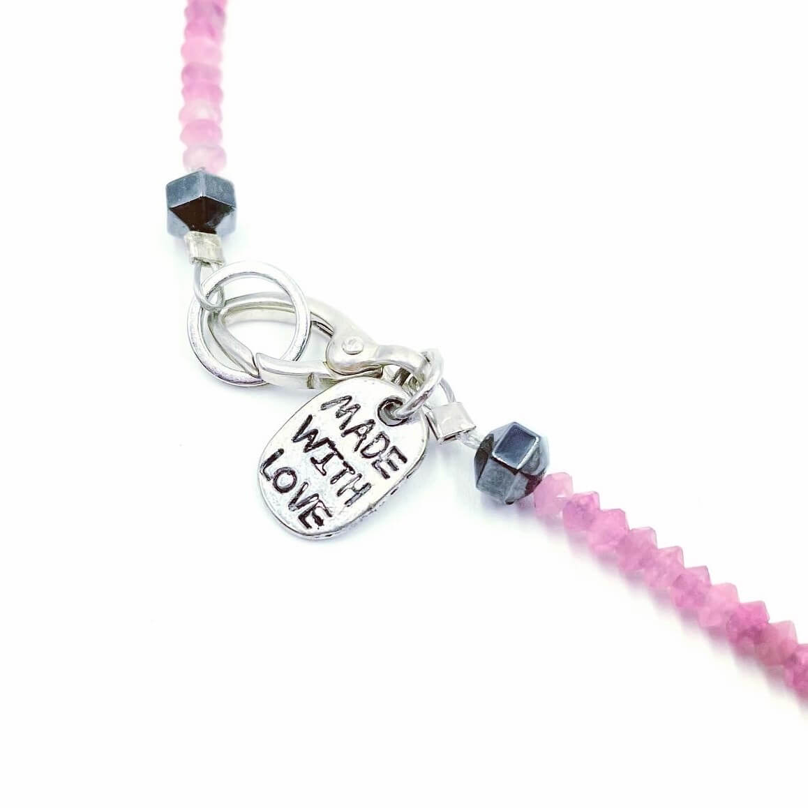 Made with Love tag and clasp by Amy Delson