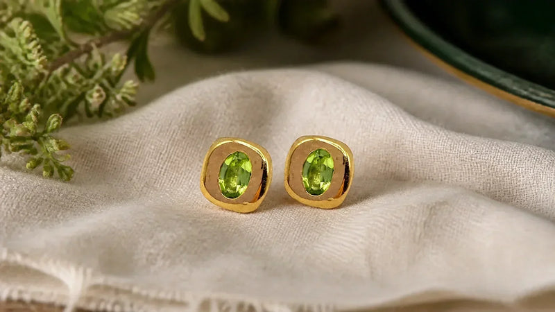 The Timeless Appeal of Peridot Stud Earrings