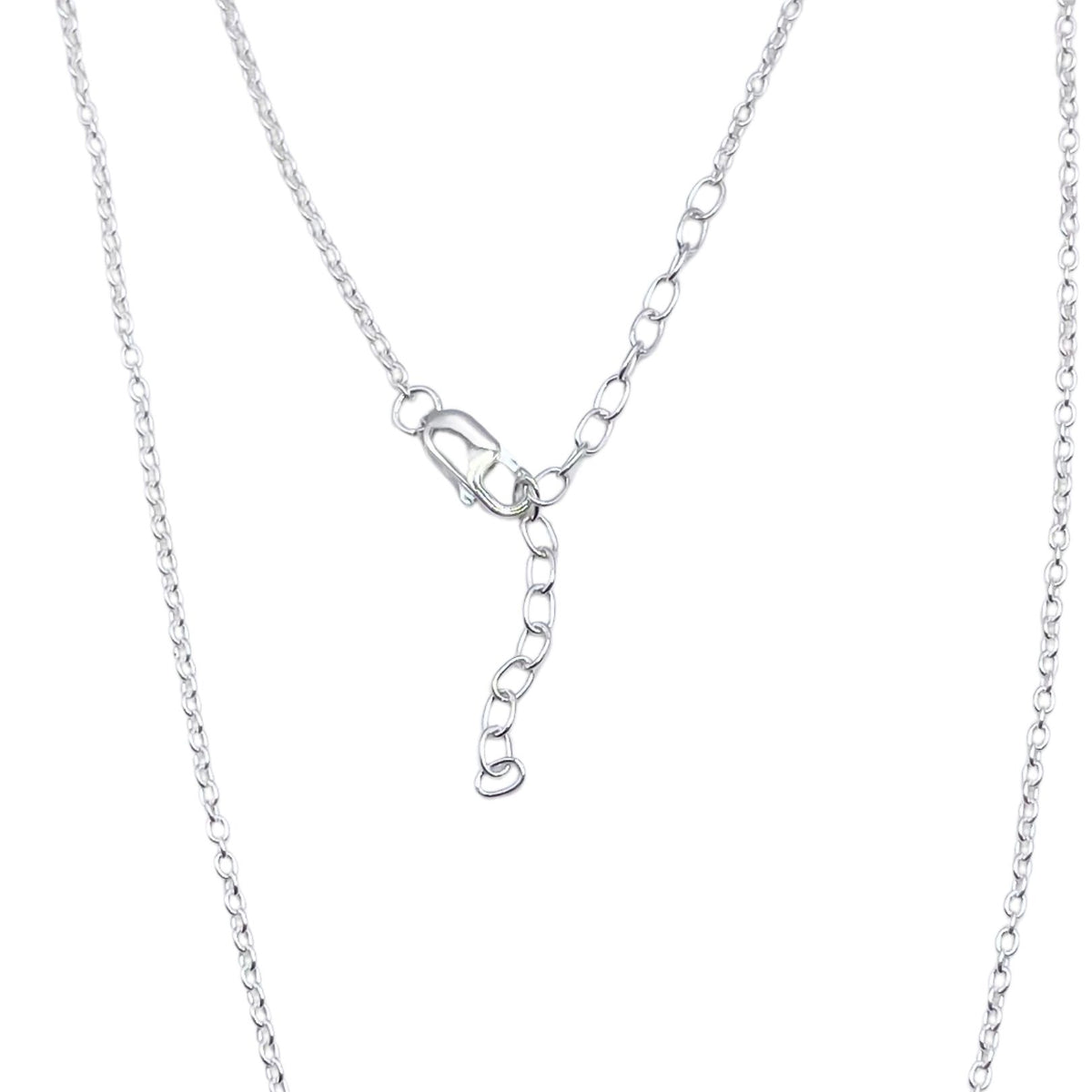 Dova - White Topaz Sterling Silver Dove Necklace