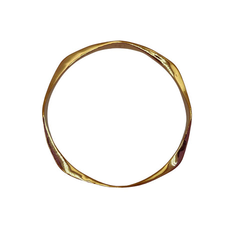 14k gold bangle bracelet