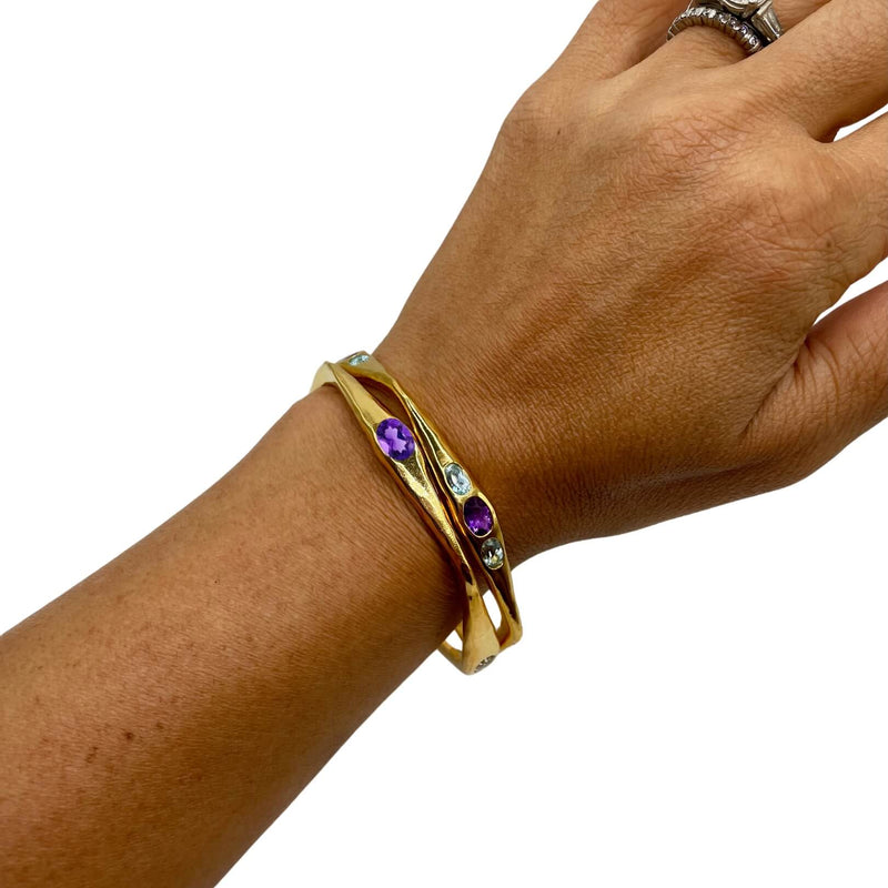 Amy Delson bracelet stack
