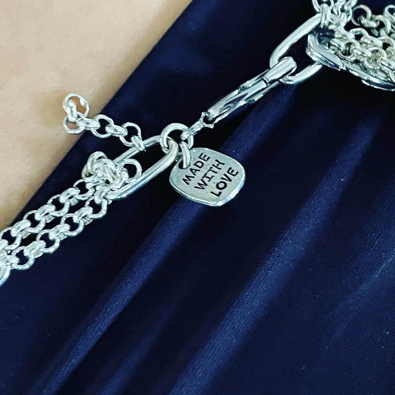 Bettina - Silver Link Body Chain
