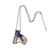 Amy Delson petal enamel necklace