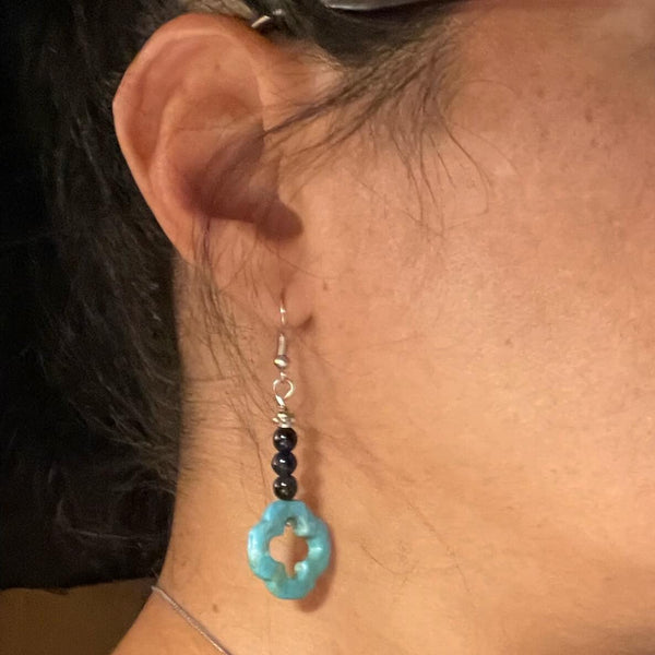 Clover - Gemstone Earrings