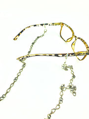 chanel pearl chain sunglasses
