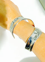 Sterling Silver plated Amy Delson Jewelry Frida Cuff