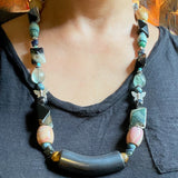 Toby - Eclectic Beaded Necklace