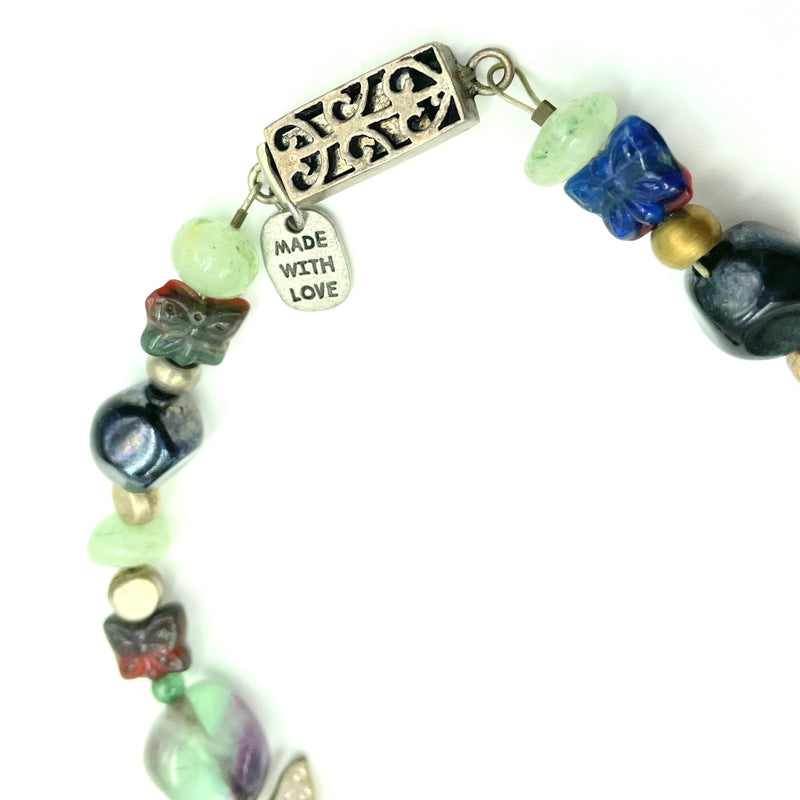 Toby - Eclectic Beaded Necklace