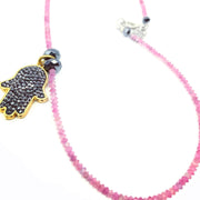 Amy Delson Sylvie Hamsa Necklace